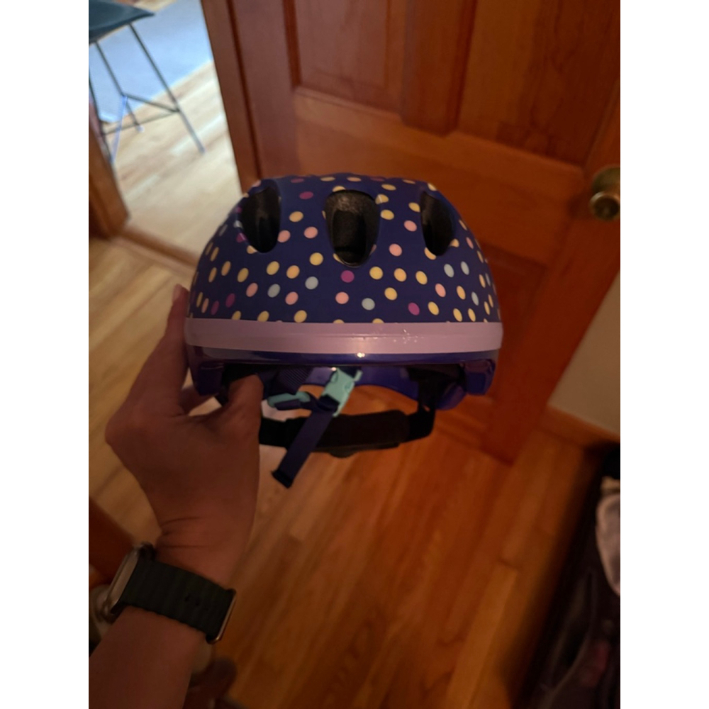 Infant size-18 m Helmet One Size Blue Purple - Picture 4 of 4